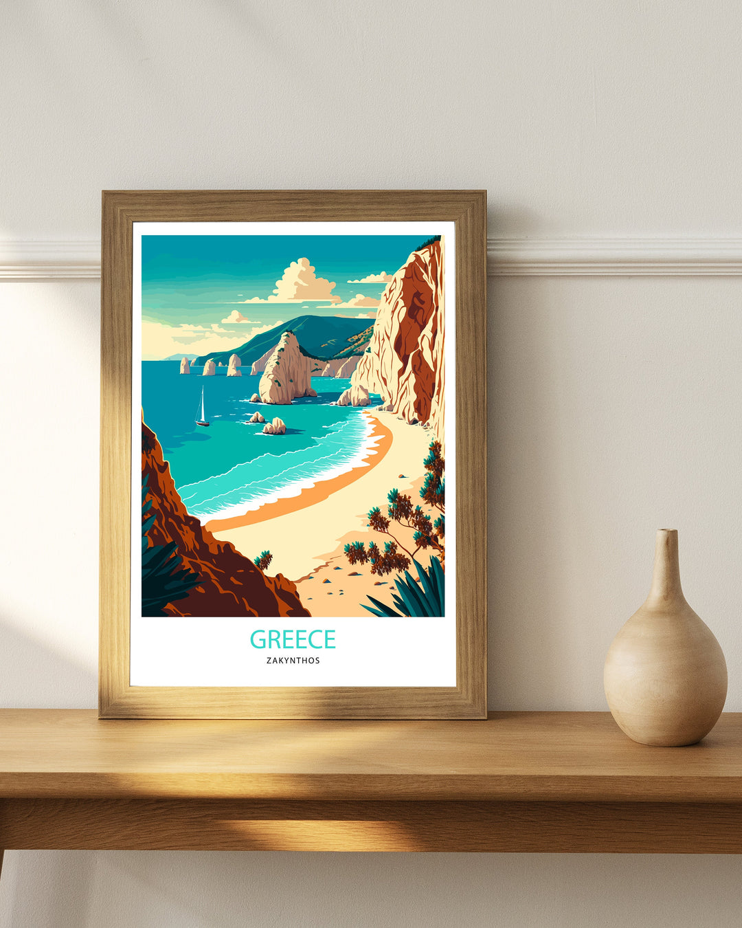 Greece Travel Poster