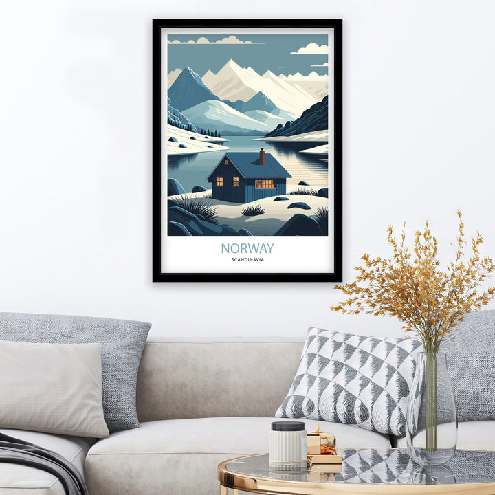 Norway Travel Poster