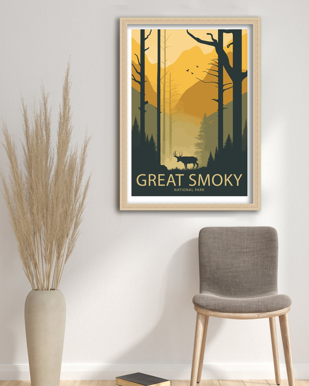 Great Smoky Mountain Travel Poster