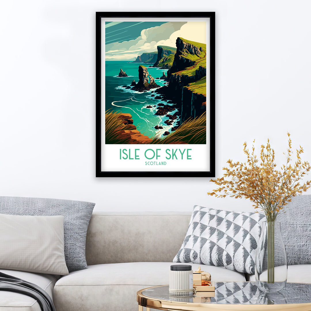 Isle Of Skye Travel Poster