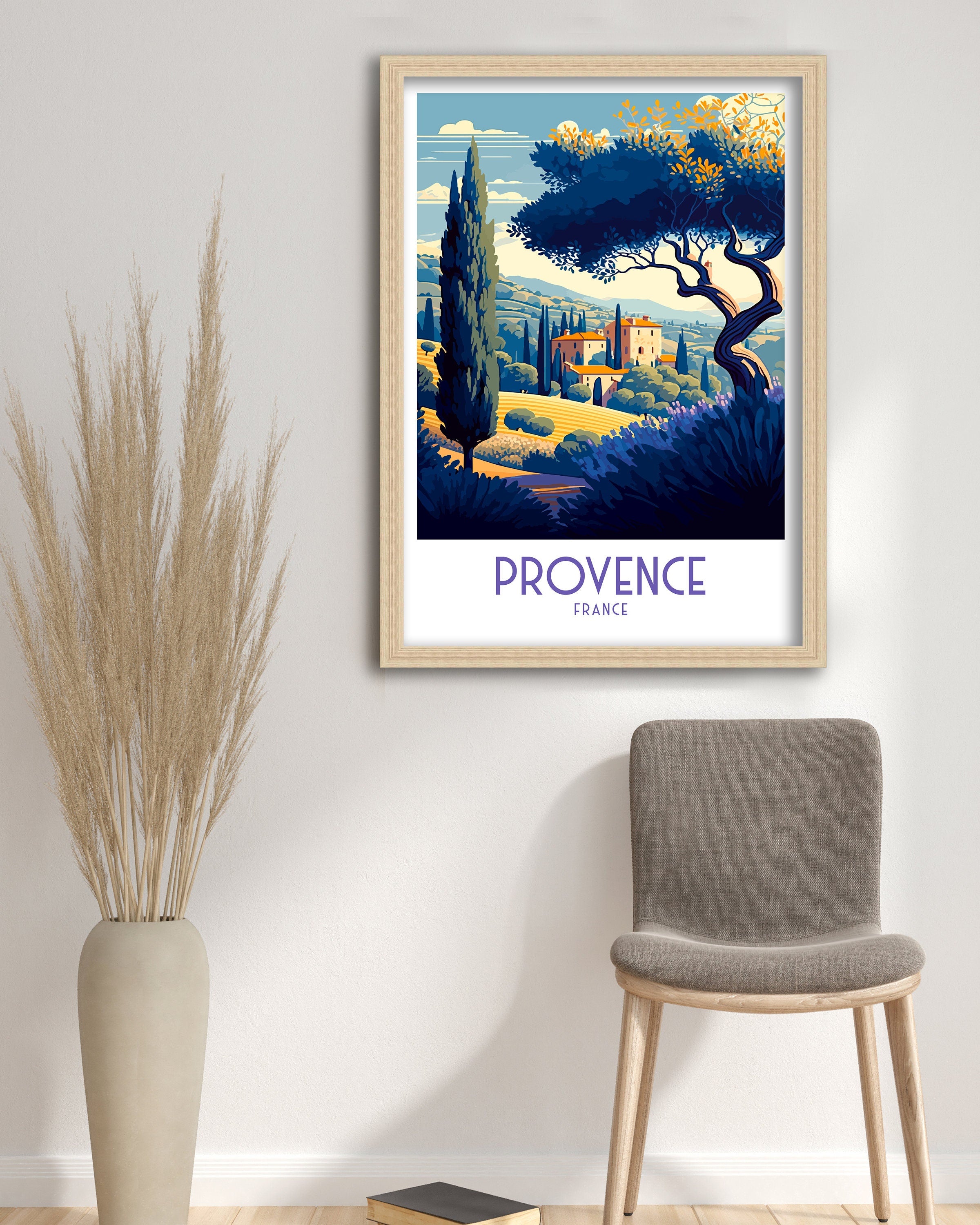 Provence France Travel Print | Landscape Wall Art