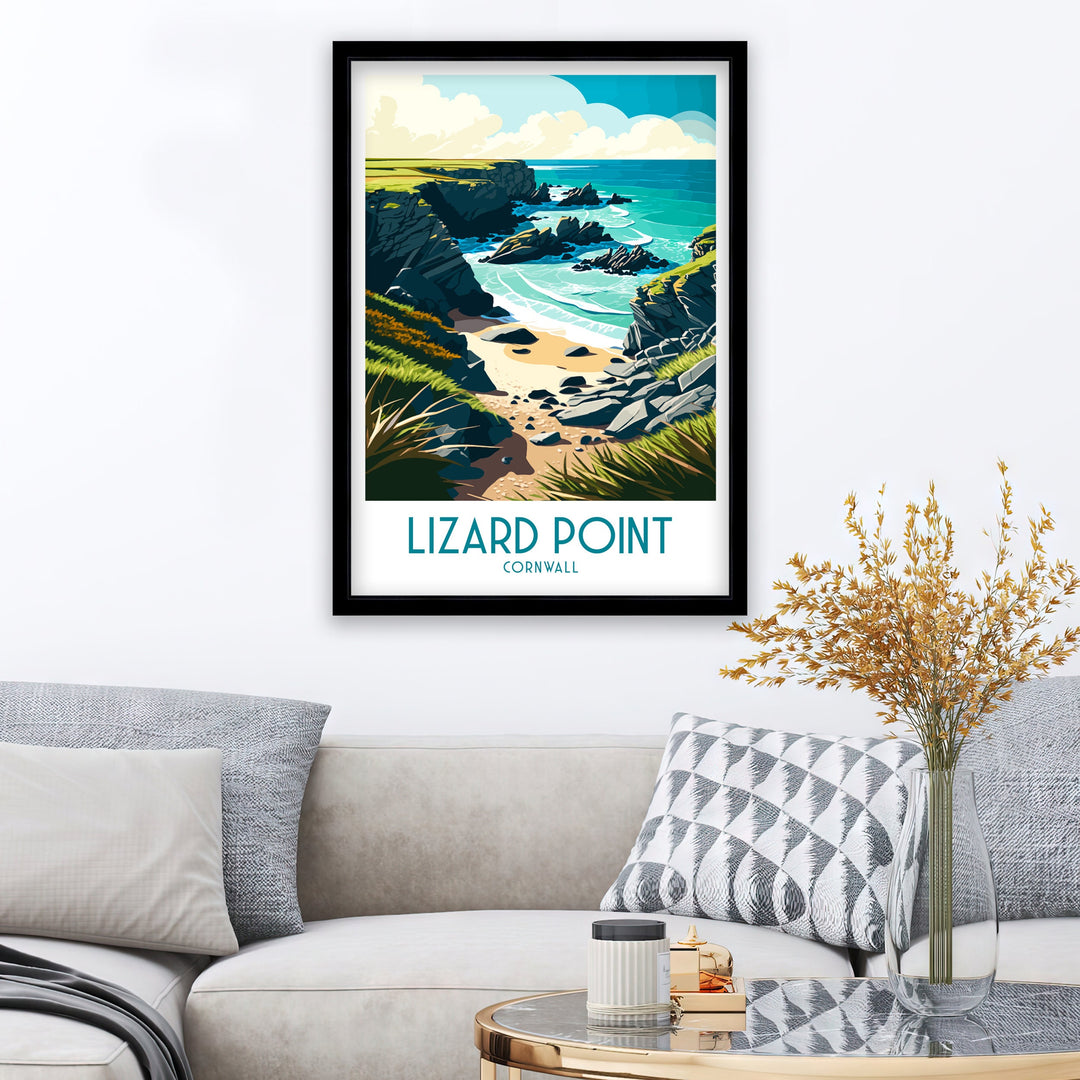 Lizard Point Travel Poster