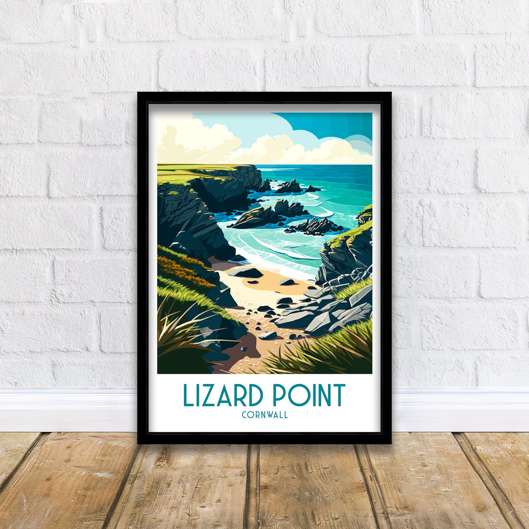 Lizard Point Travel Poster