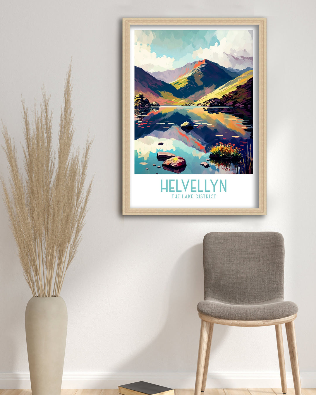 Helvellyn Travel Poster