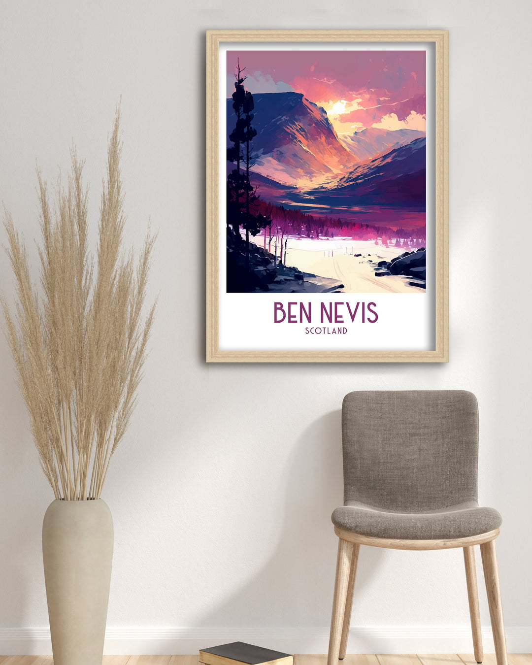 Ben Nevis Travel Poster