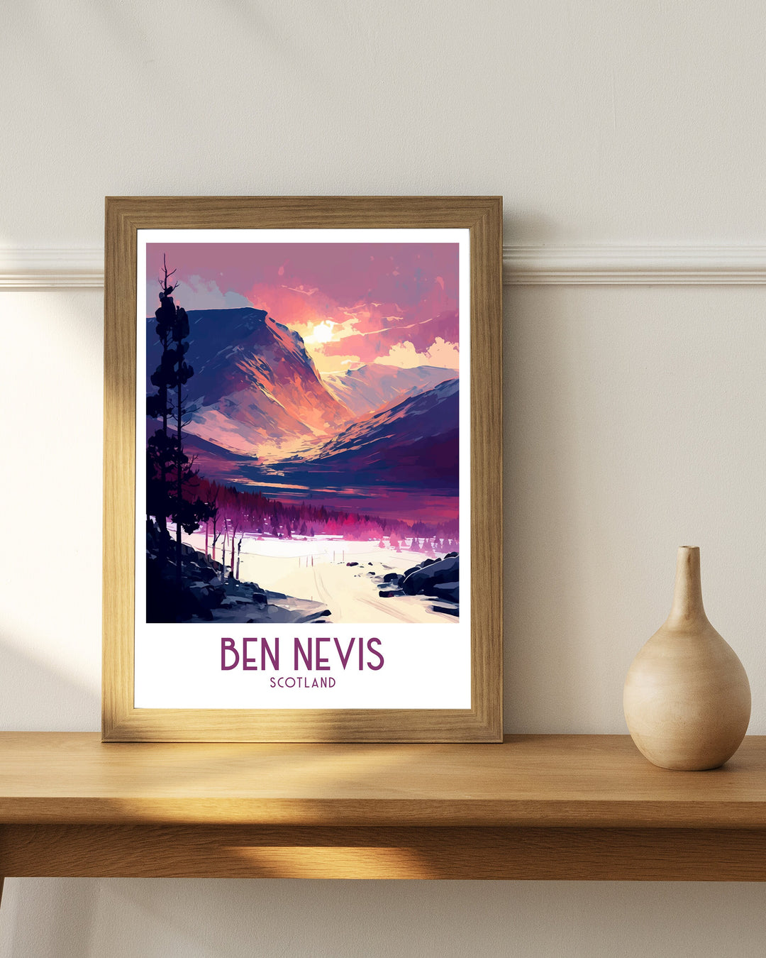 Ben Nevis Travel Poster