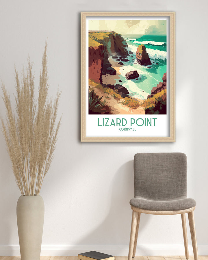 Lizard Point Travel Poster