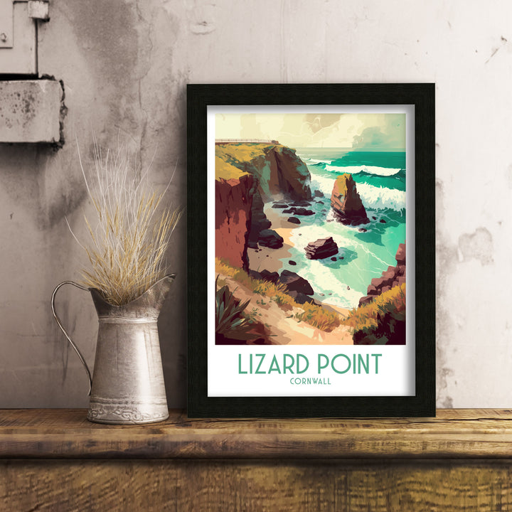 Lizard Point Travel Poster