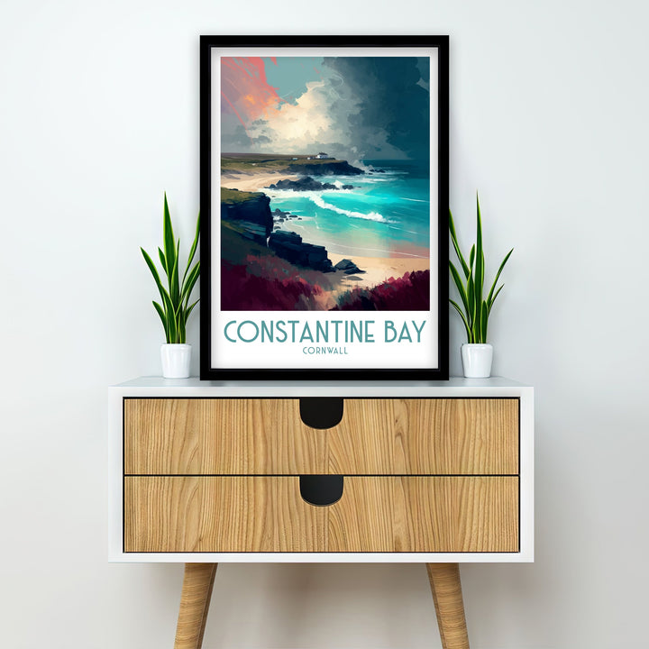 Constantine Bay Travel Poster