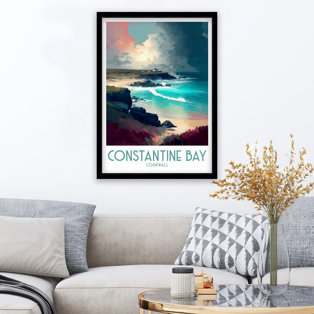 Constantine Bay Travel Poster