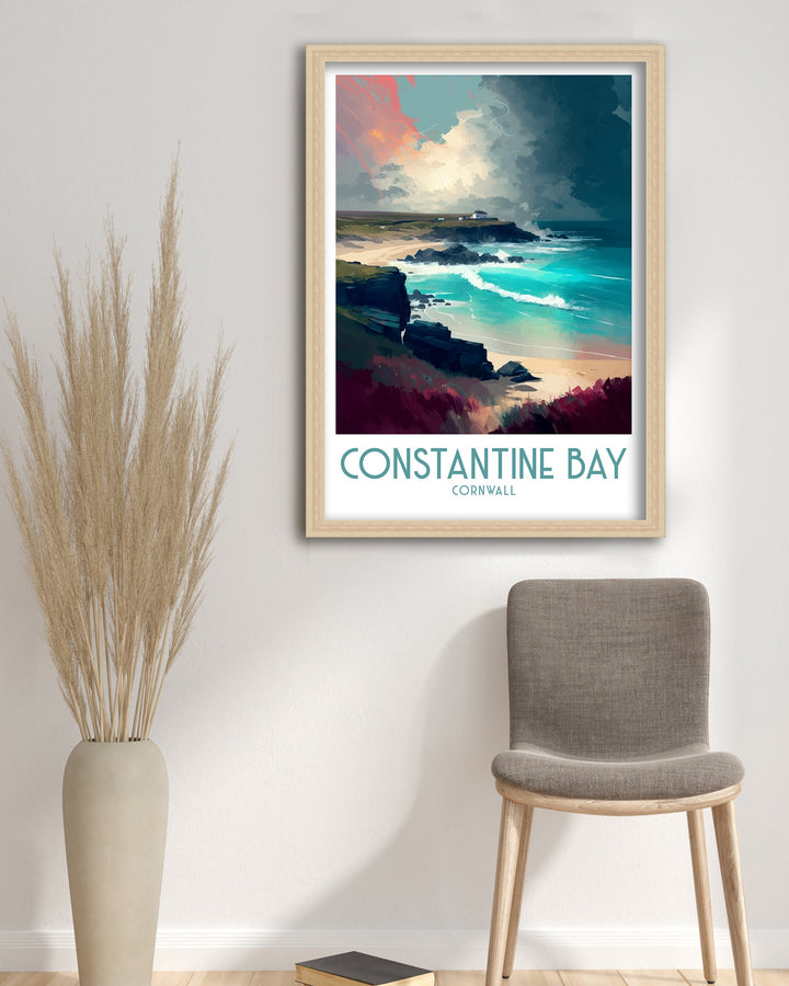 Constantine Bay Travel Poster