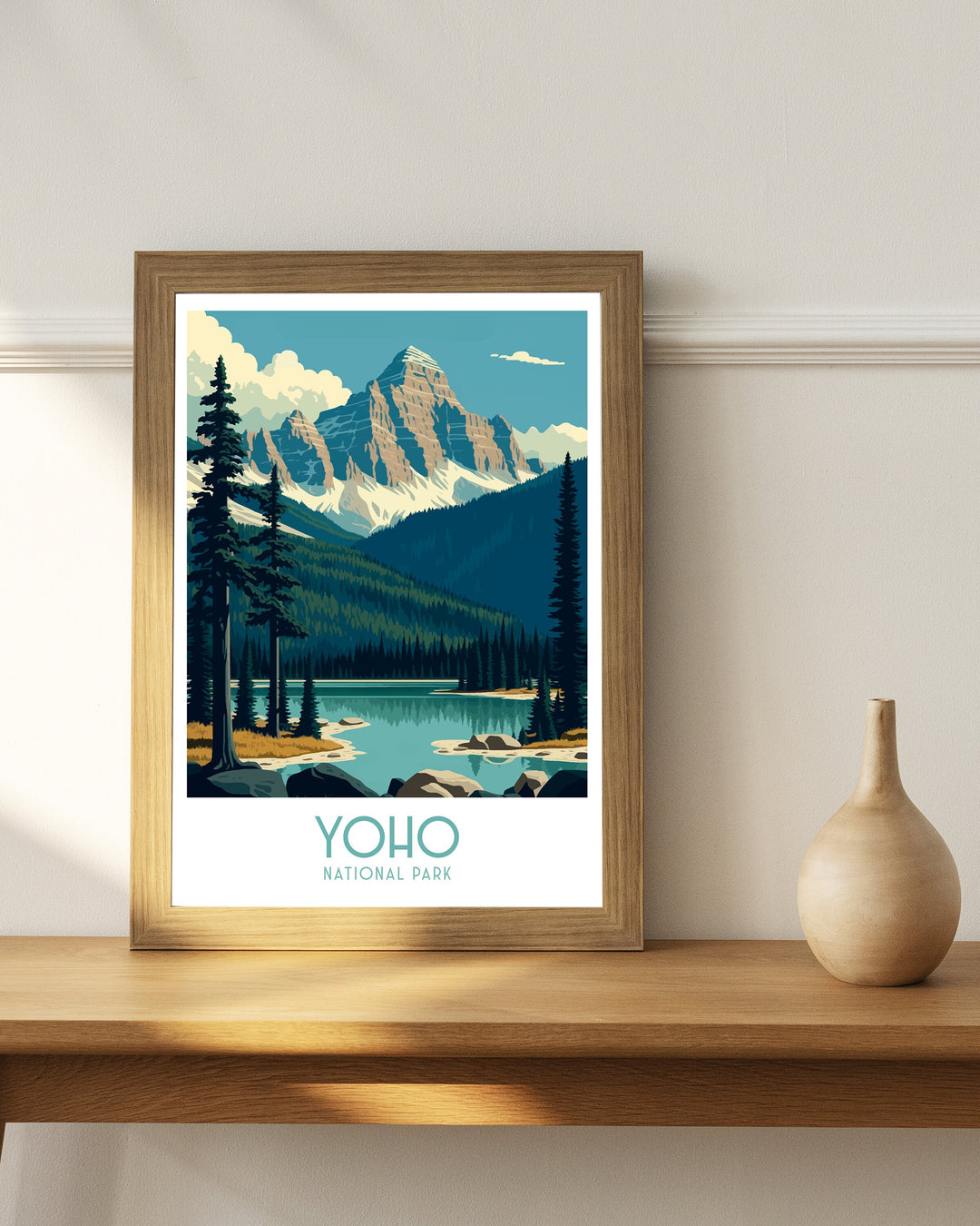 Yoho National Park Travel Poster