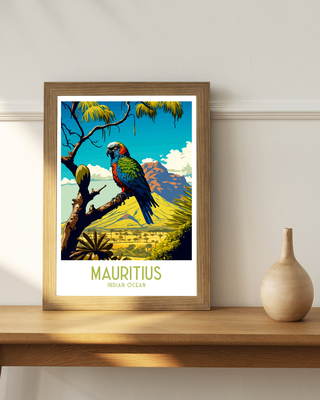 Mauritius Travel Poster