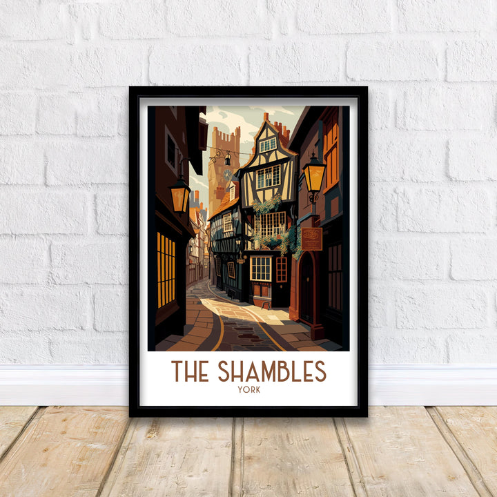 York Travel Poster