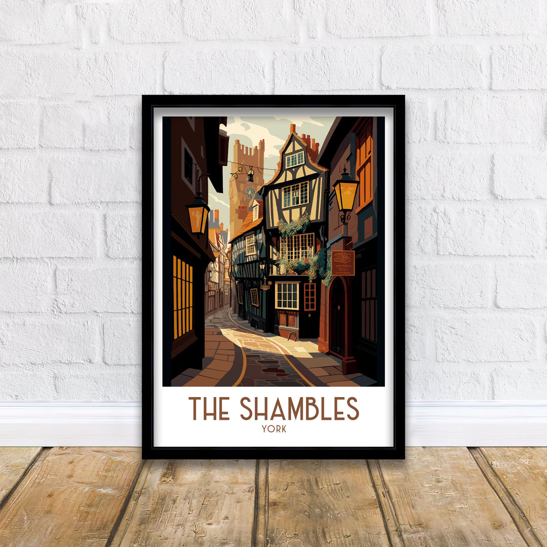 York Travel Poster