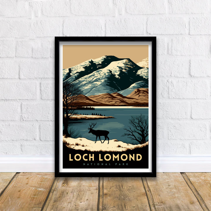 Loch Lomond Travel Poster