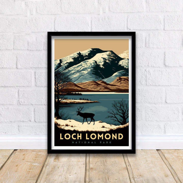 Loch Lomond Travel Poster