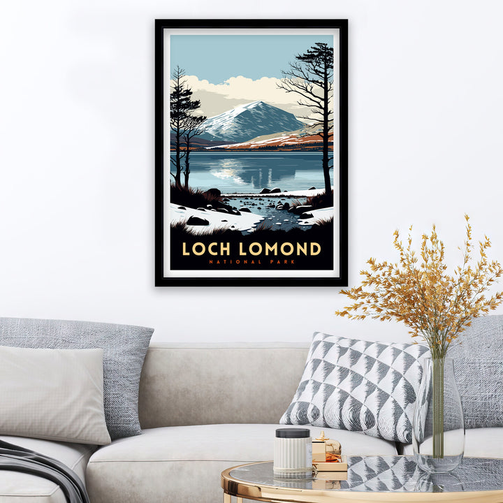 Loch Lomond Travel Poster