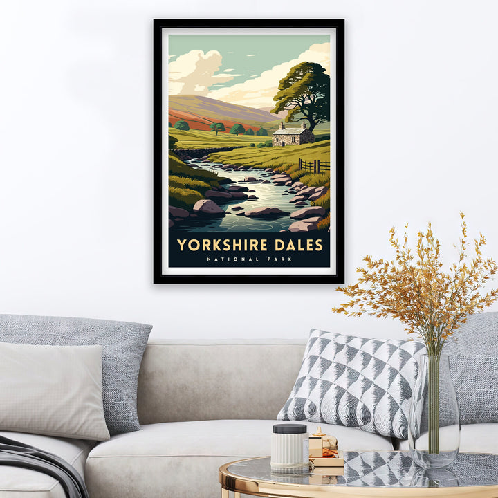 Yorkshire Dales Travel Poster