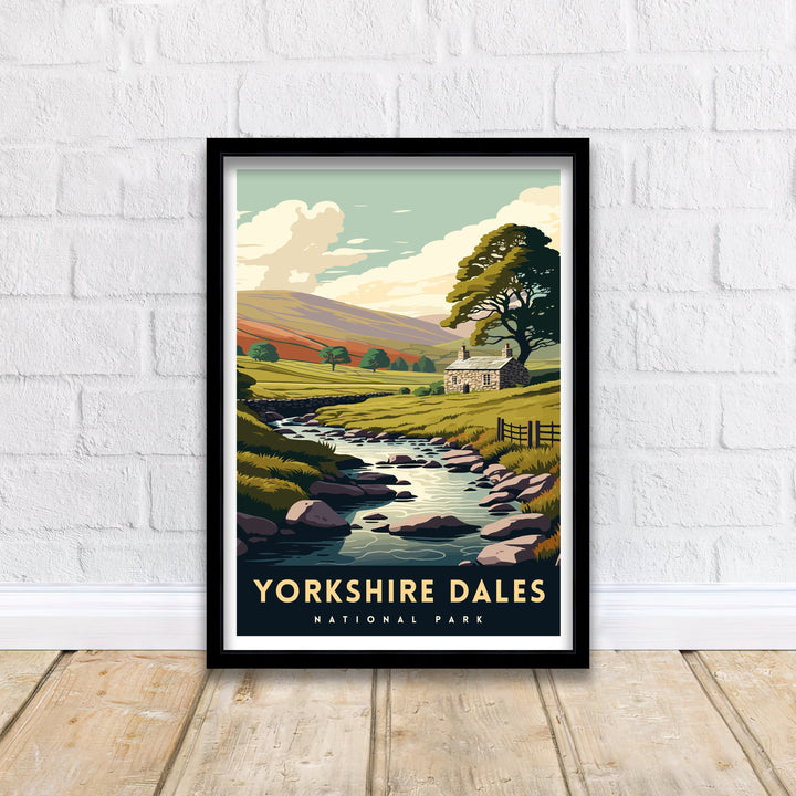 Yorkshire Dales Travel Poster