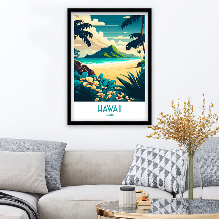 Hawaii Travel Poster