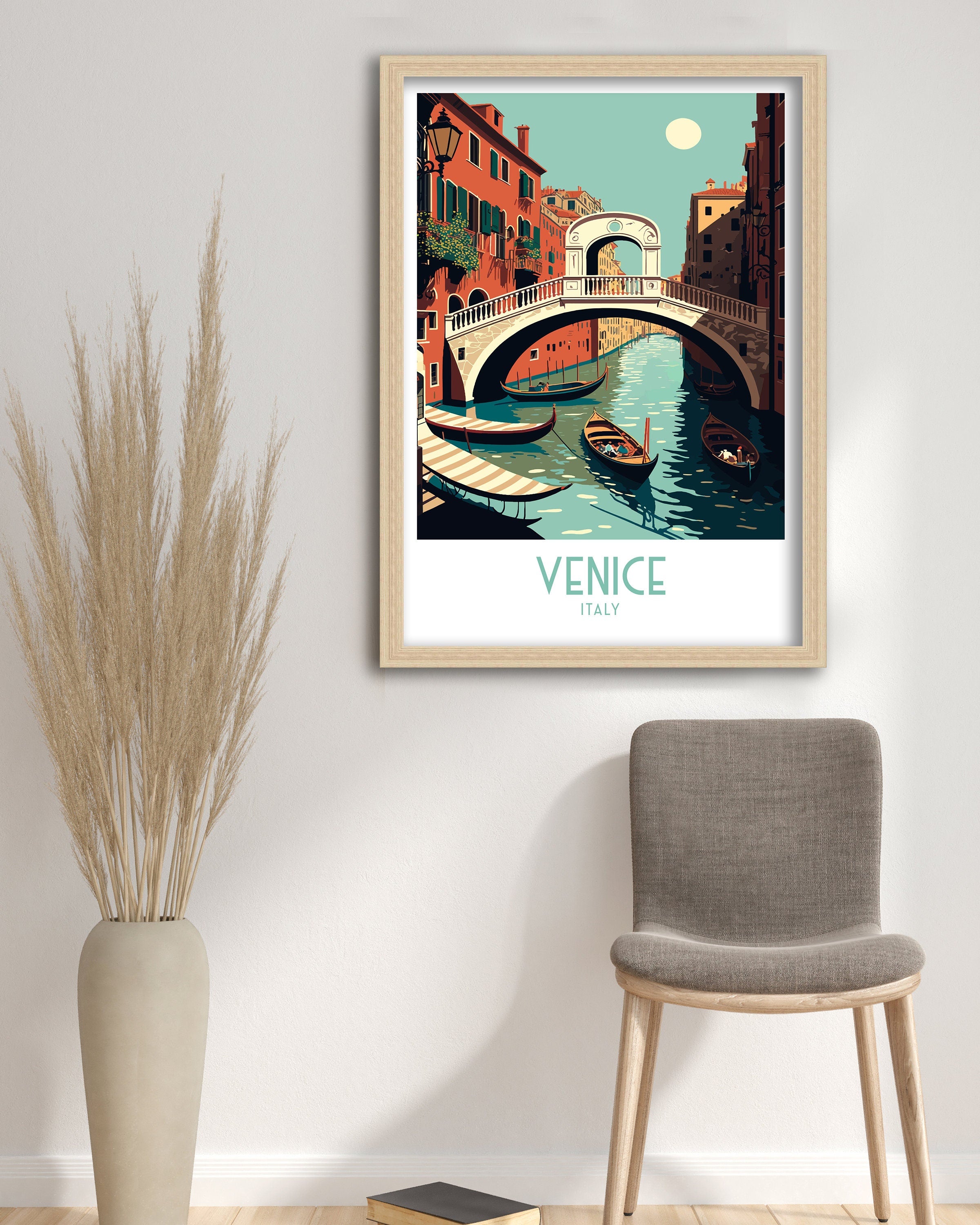 Venice Travel Poster