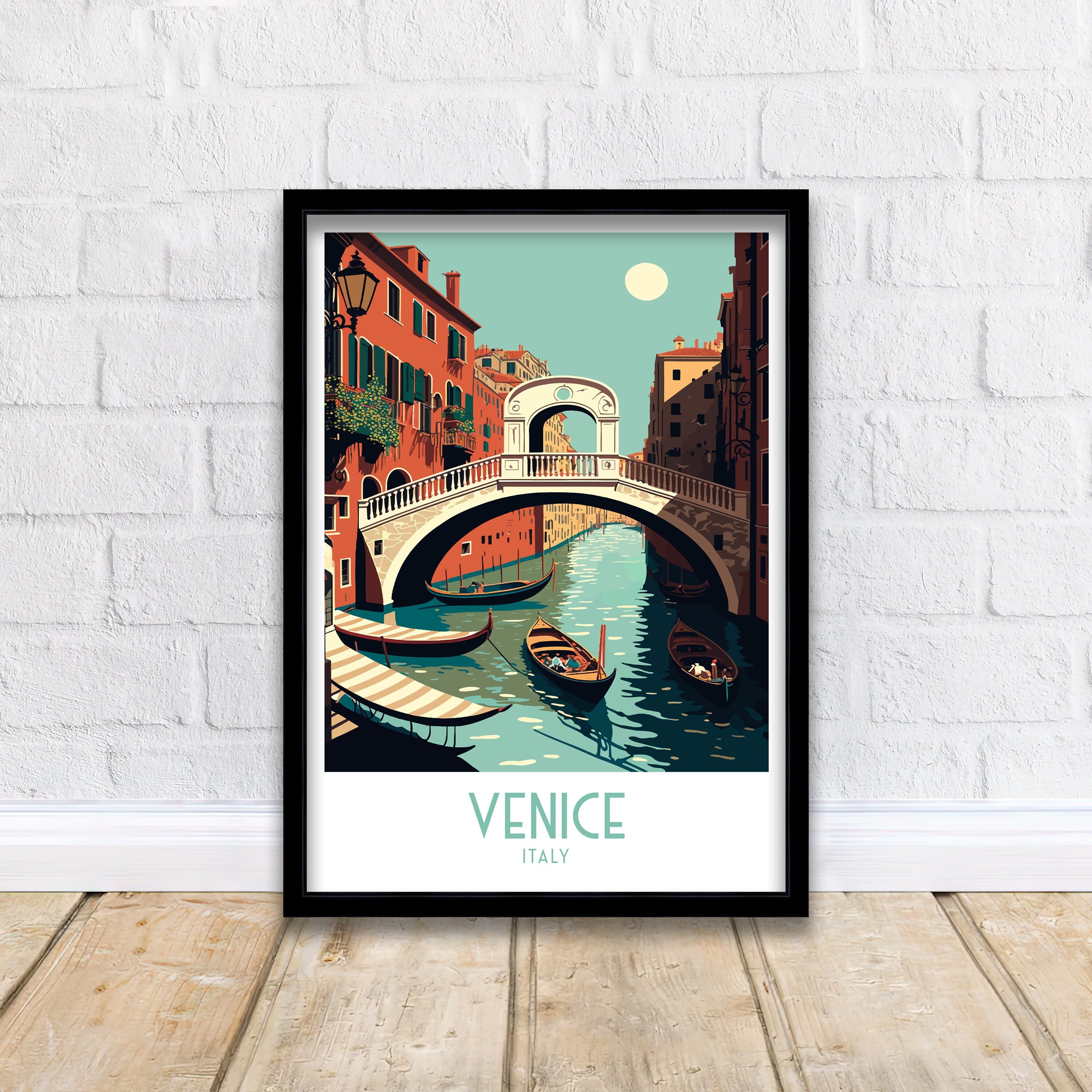 Venice Travel Poster