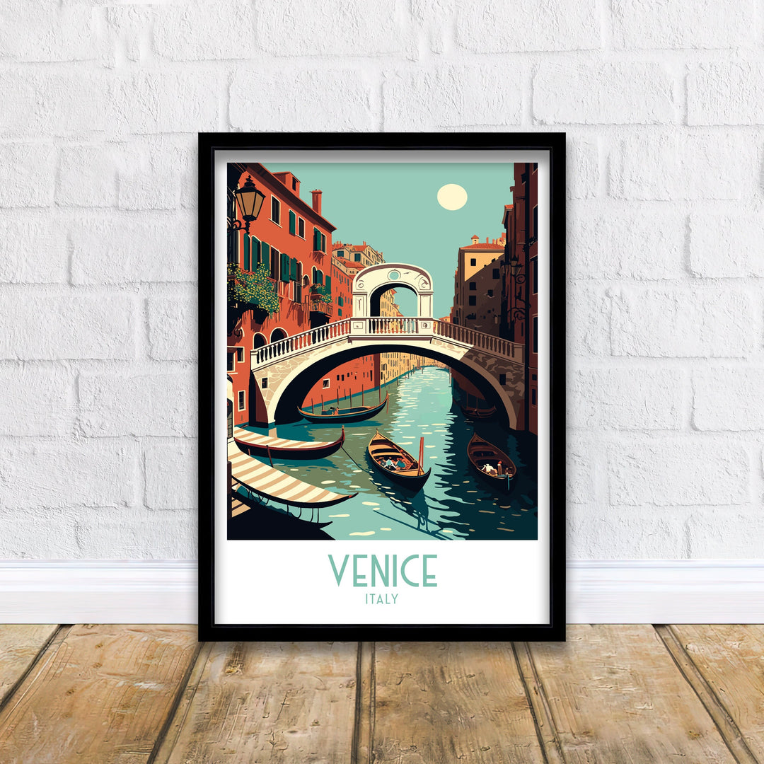 Venice Travel Poster