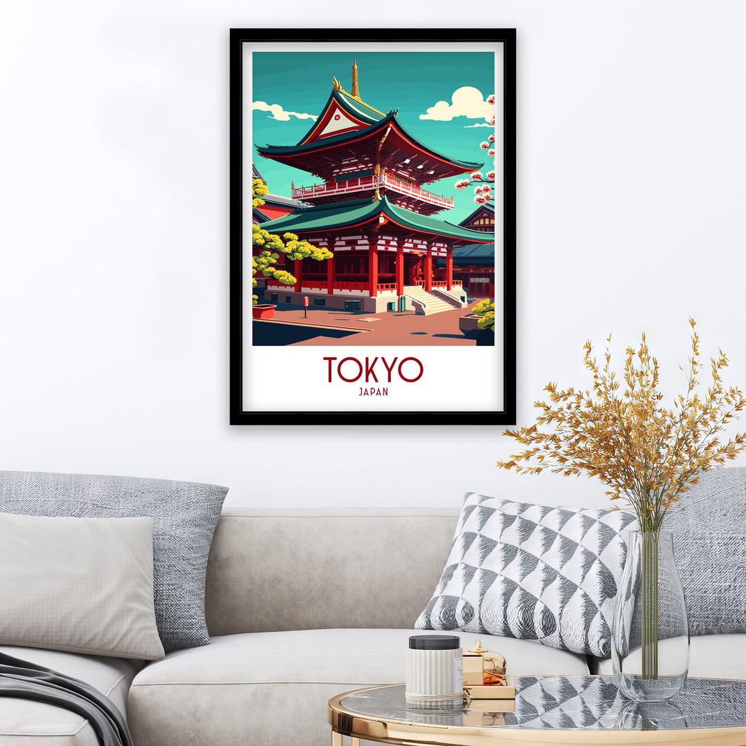 Tokyo Travel Poster