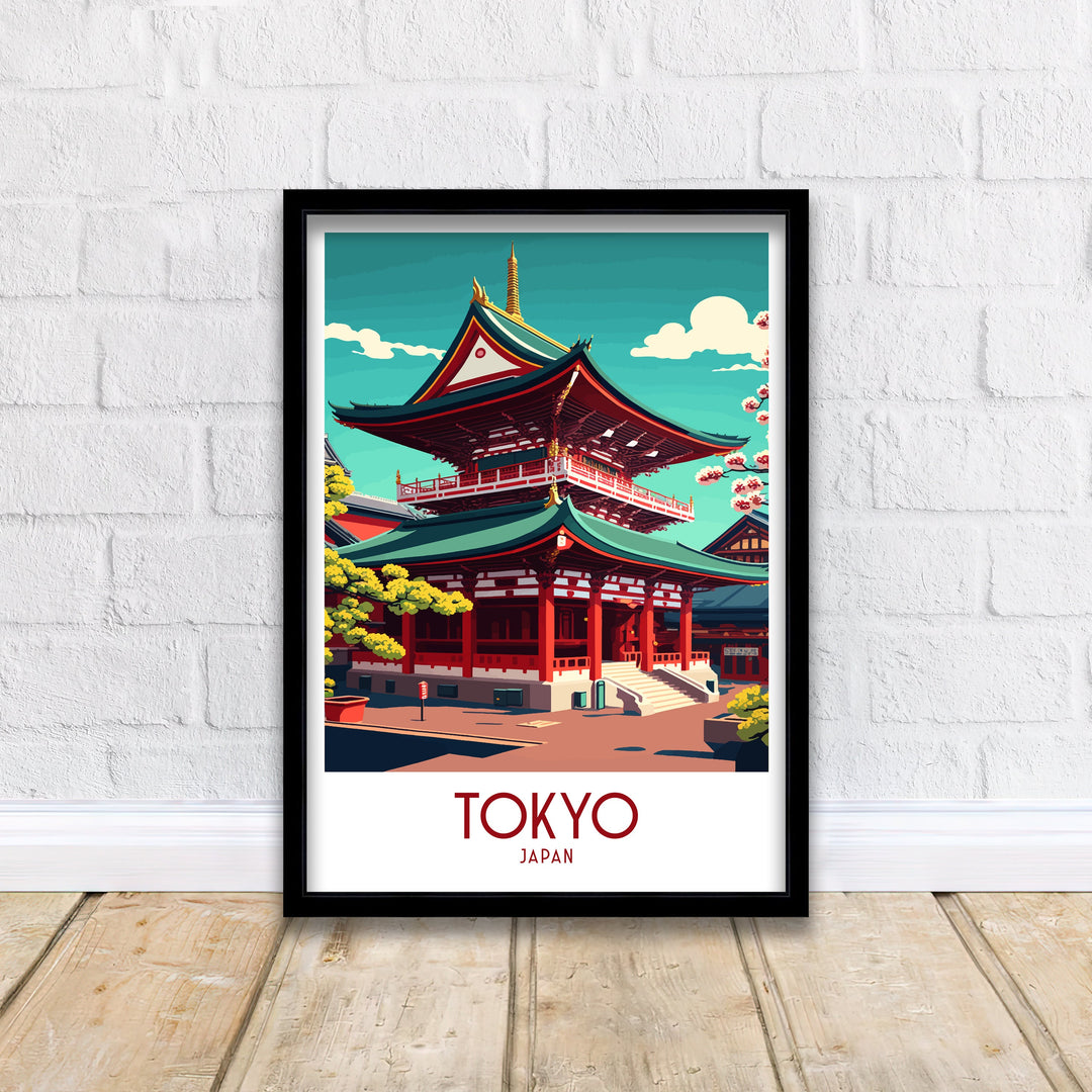 Tokyo Travel Poster