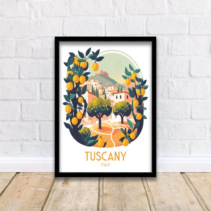 Tuscany Art Poster