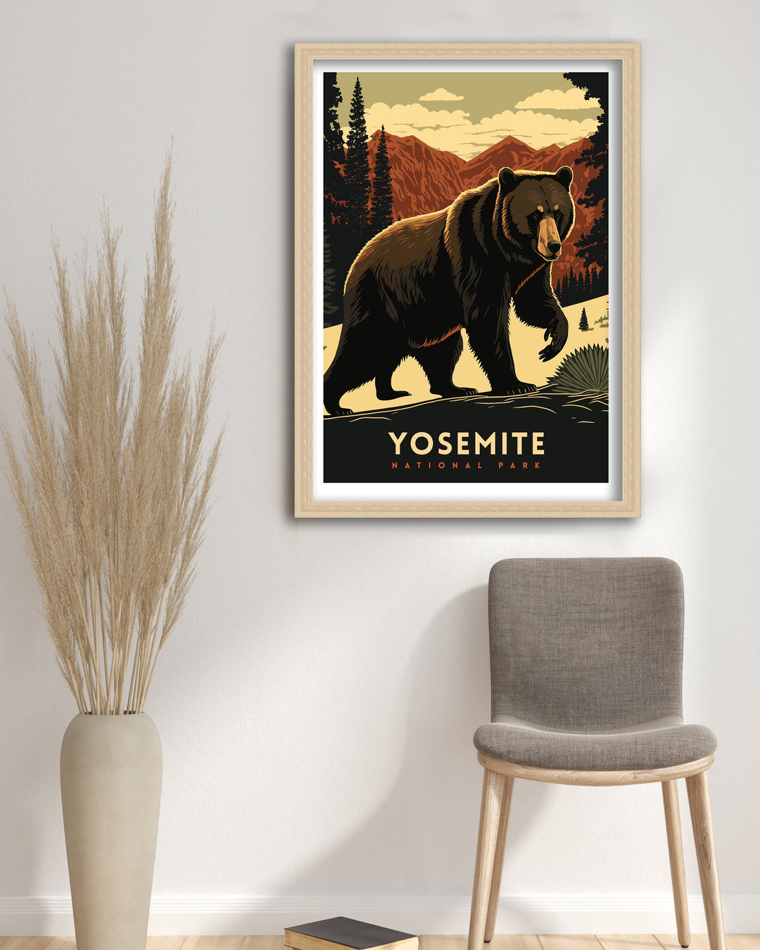 Yosemite National Park Travel Poster