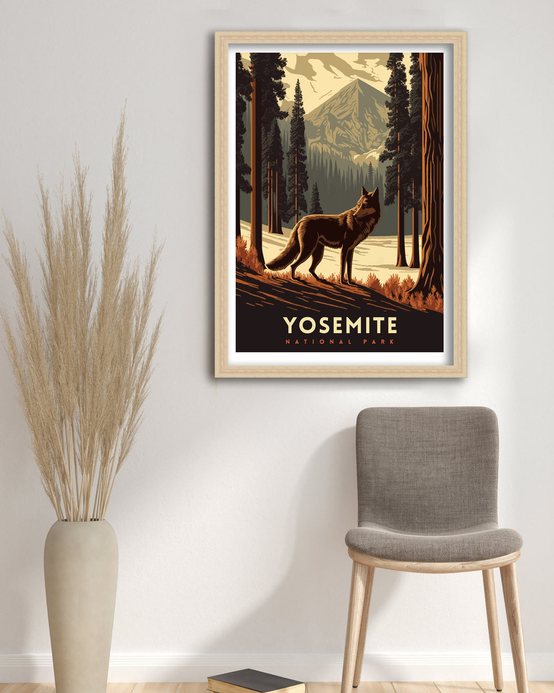 Yosemite National Park Travel Poster