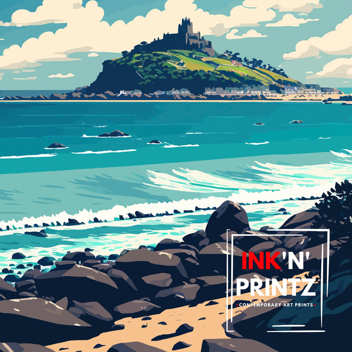 Penzance Travel Poster