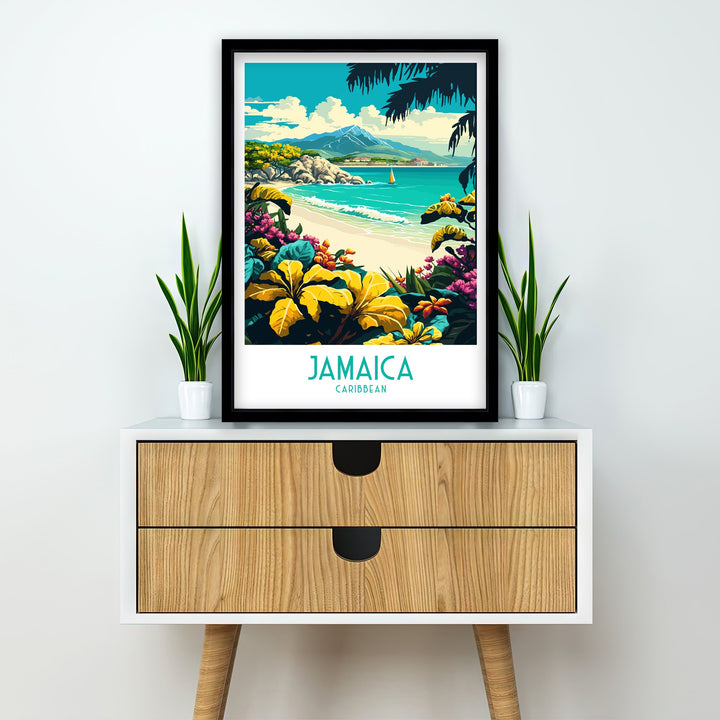 Jamaica Travel Poster