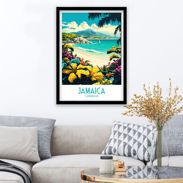 Jamaica Travel Poster