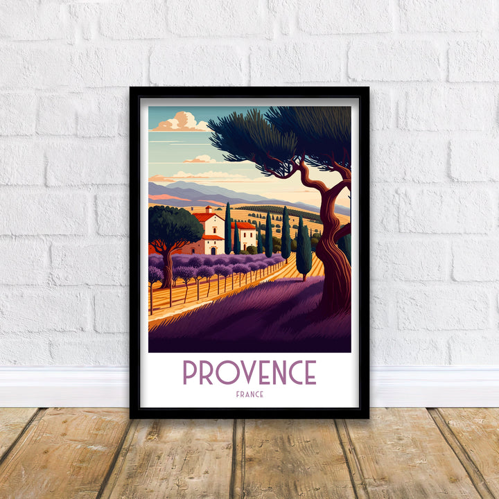 Provence Travel Poster Provence