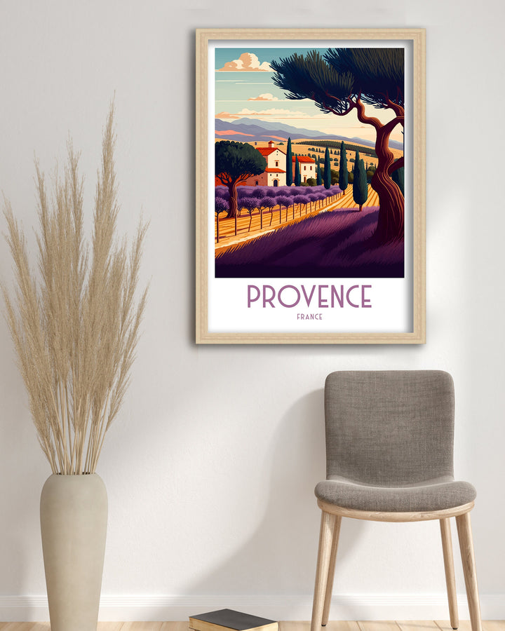 Provence Travel Poster Provence