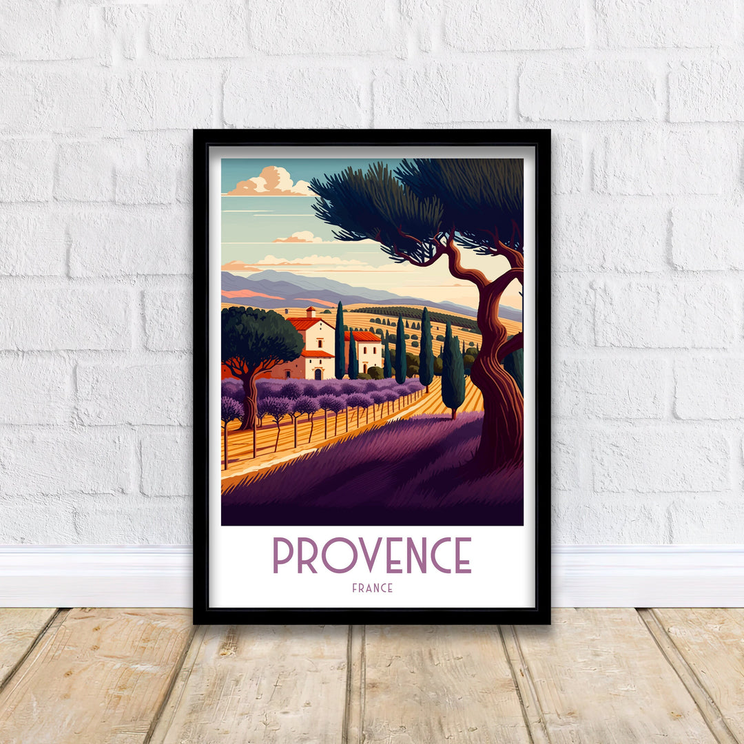 Provence Travel Poster Provence