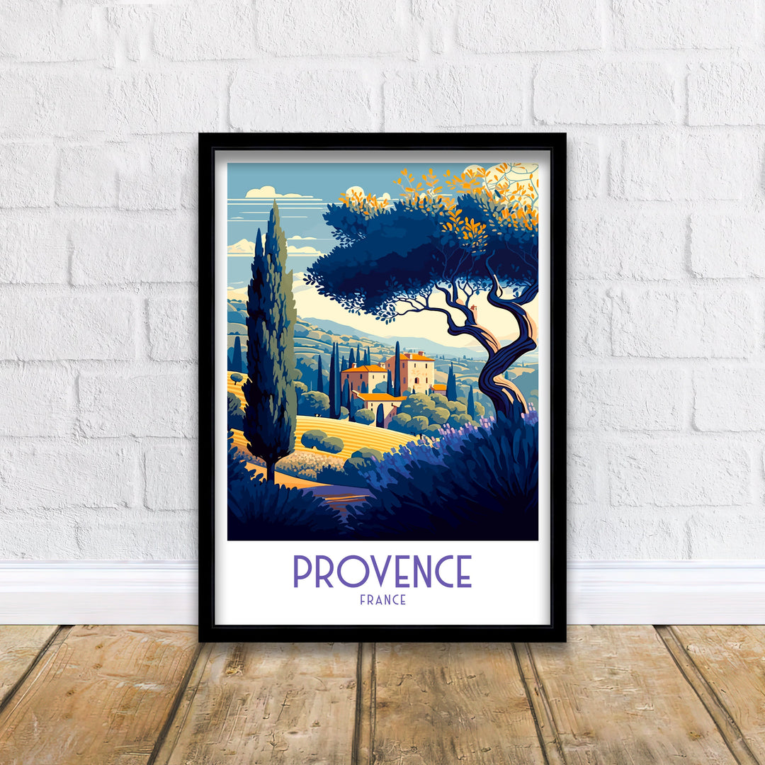 Provence Travel Poster