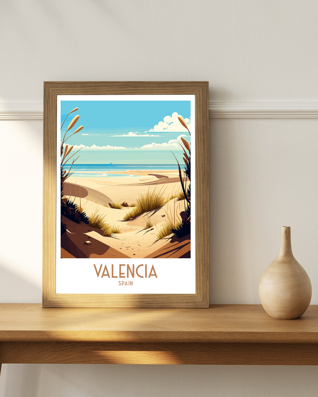 Valencia Travel Poster