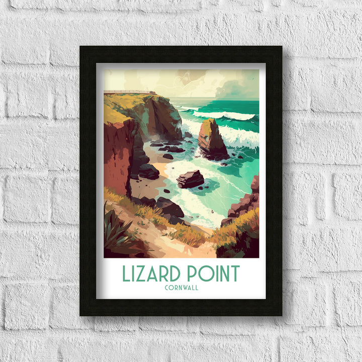 Lizard Point Travel Poster