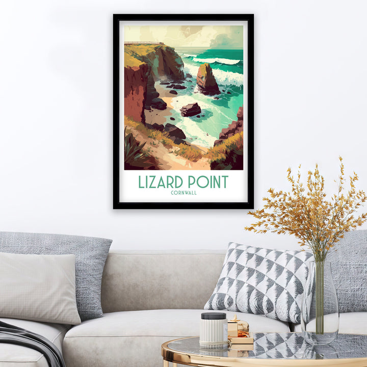 Lizard Point Travel Poster