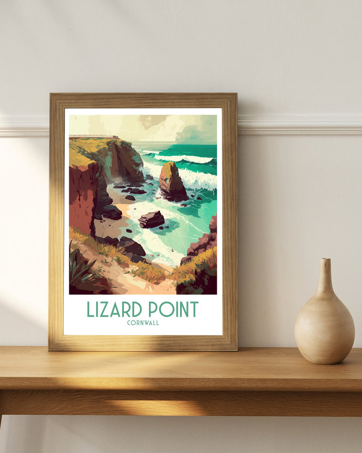 Lizard Point Travel Poster