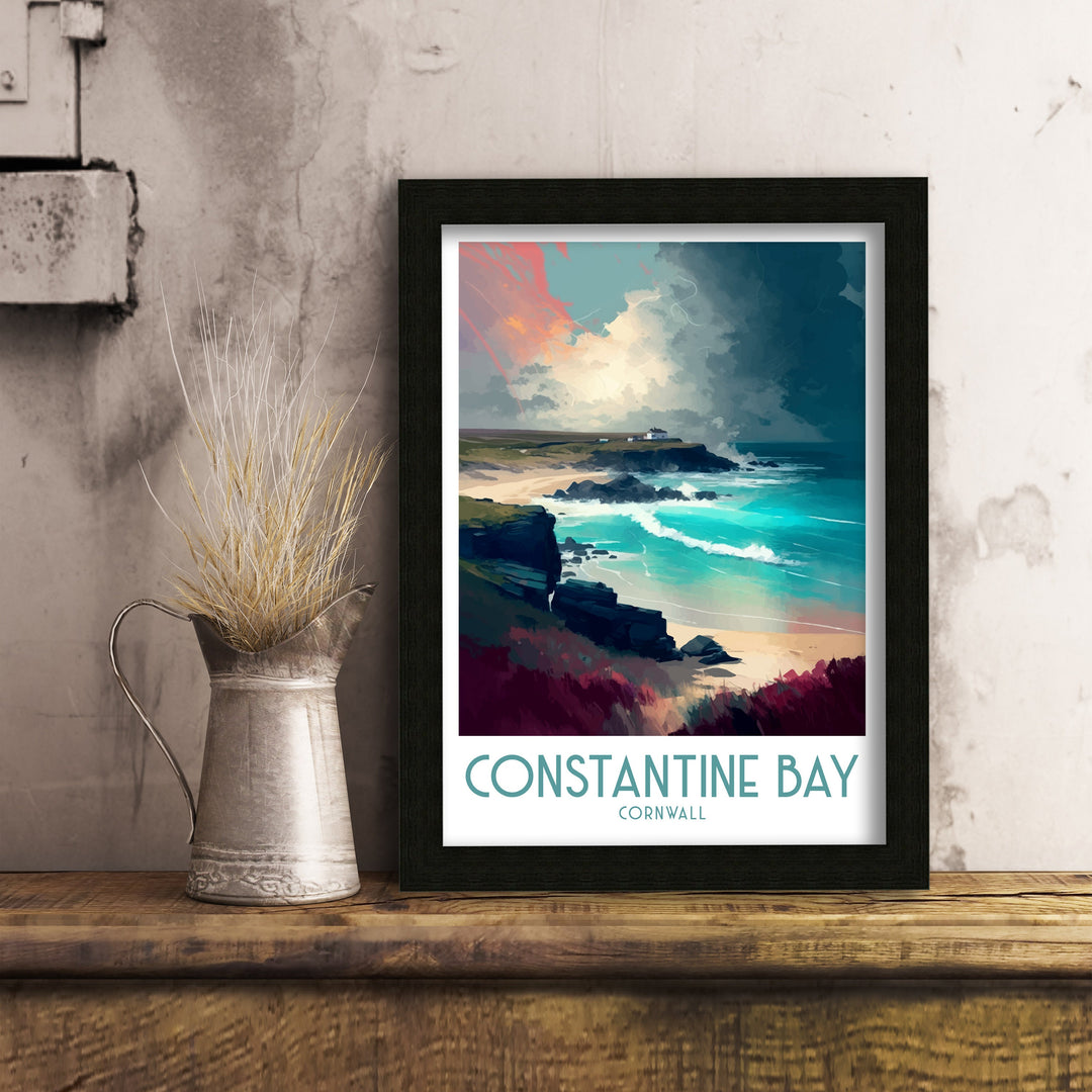 Constantine Bay Travel Poster