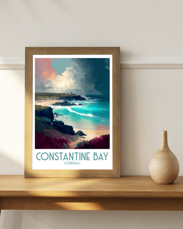 Constantine Bay Travel Poster