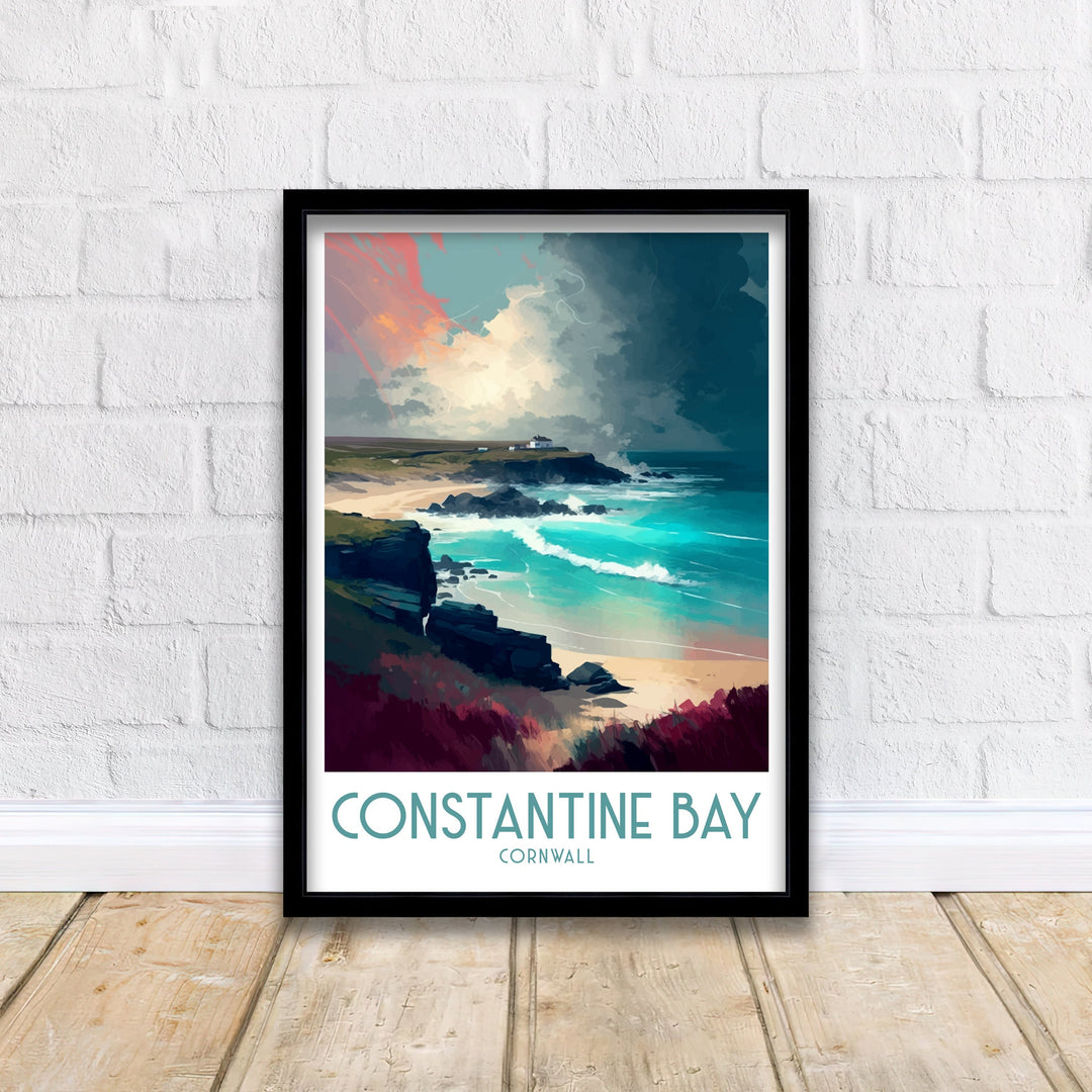 Constantine Bay Travel Poster