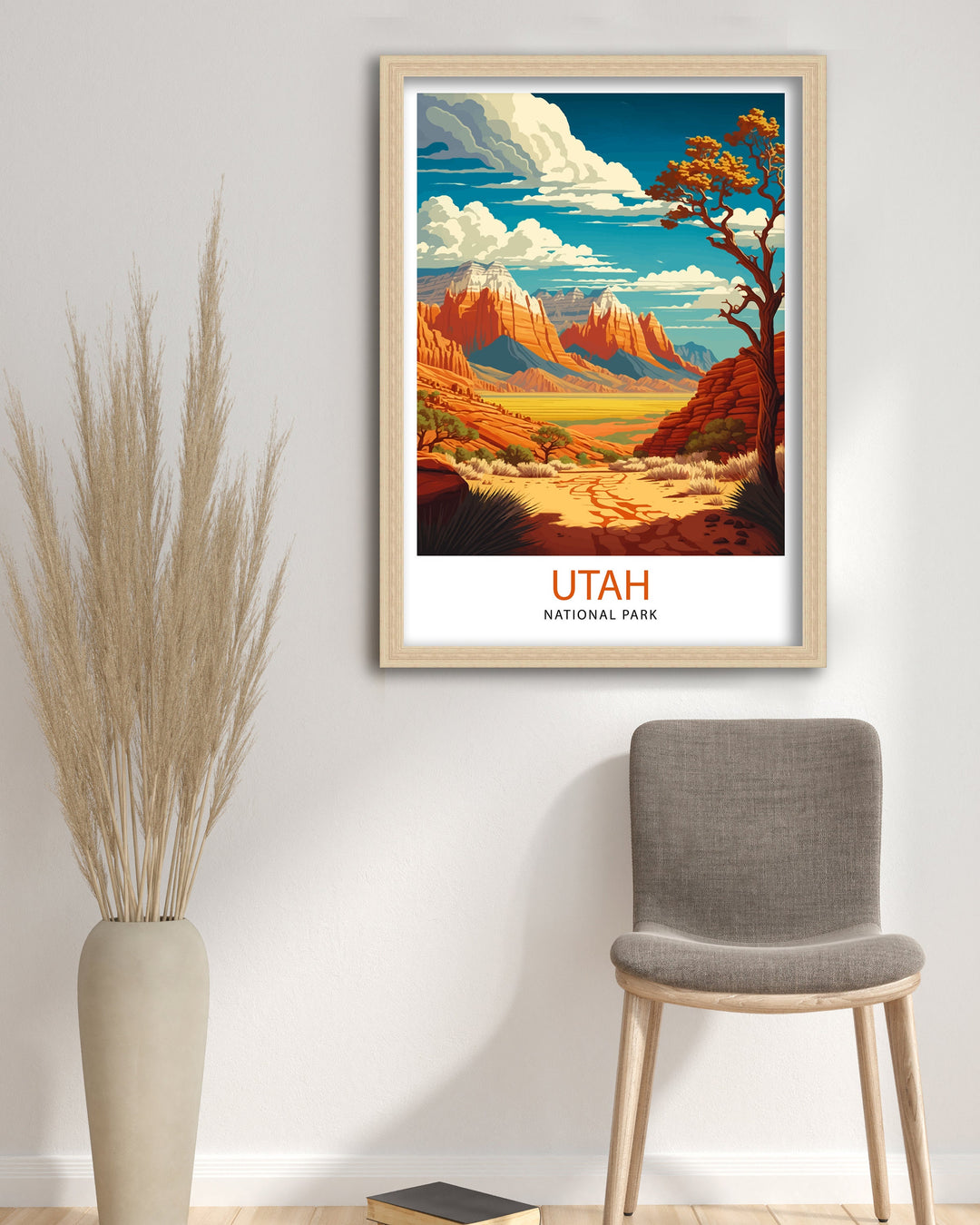 Utah National Park Travel Poster