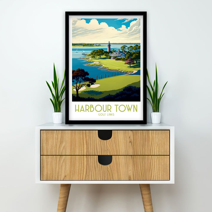 Harbour Town Golf Links Poster