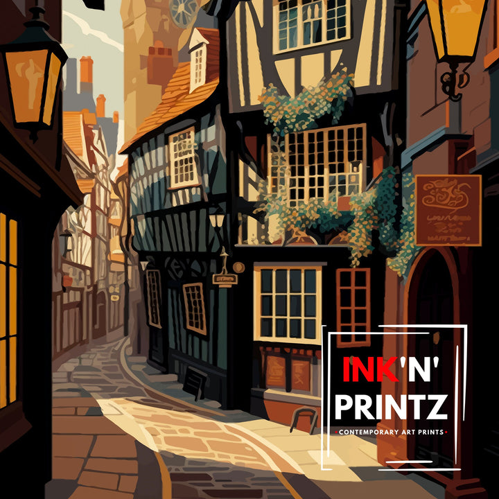 York Travel Poster